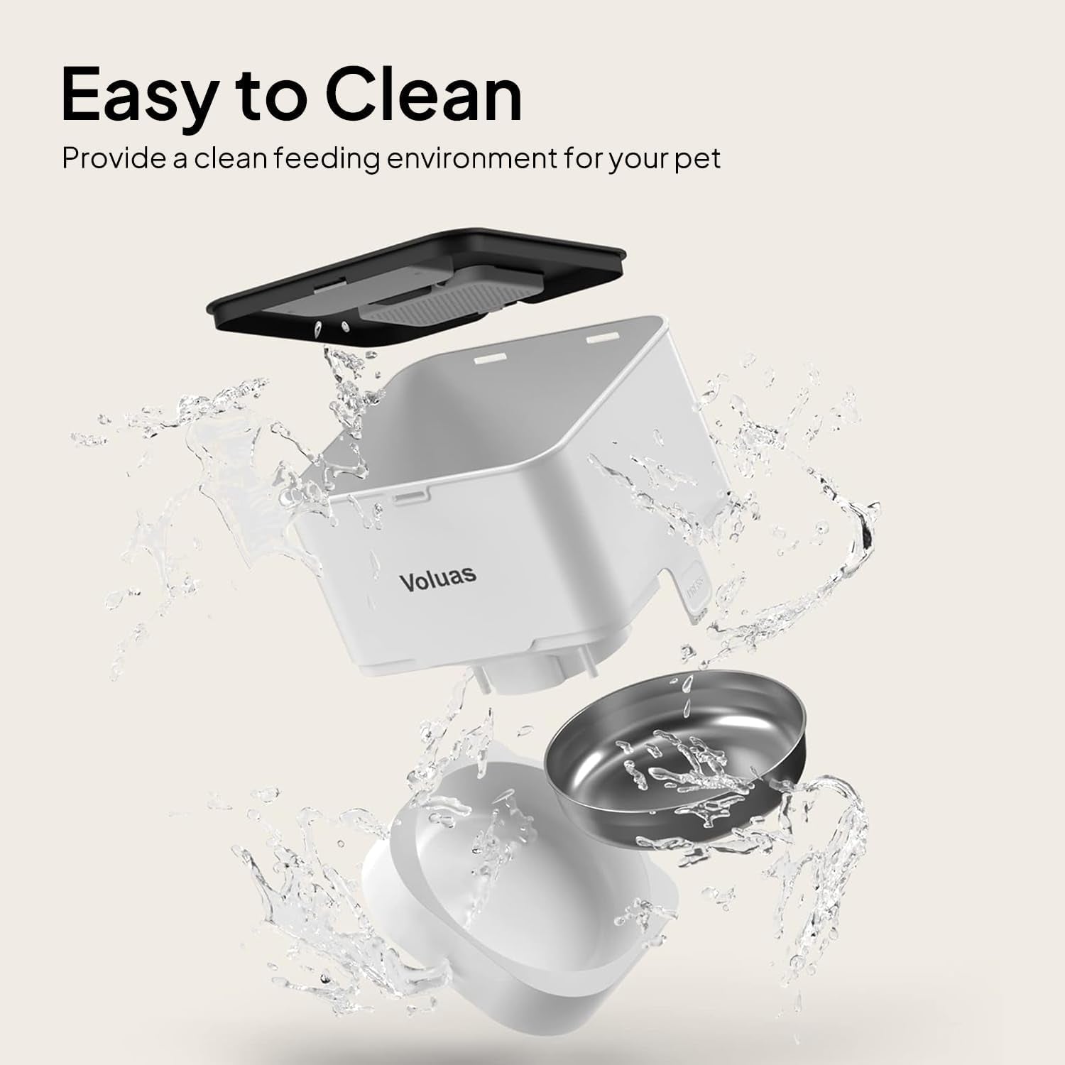 voluas-automatic-cat-feeder-4l-timed-dry-food-dispenser-for-cats-dogs-programmable-portion-control-up-to-4-meals-daily-dual-power-supply-power-off-memory-10-second-voice-recorder
