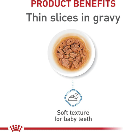 ROYAL CANIN Size Health Nutrition X-Small Puppy Thin Slices in Gravy Dog Food, 3 Oz (Pack of 12)4