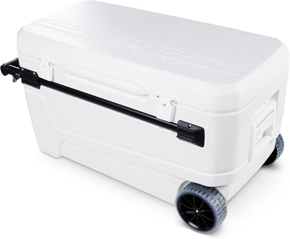 Maxcold Glide 110Qt Wheeled Cooler | Insulated Hard Shell Ice Chest1