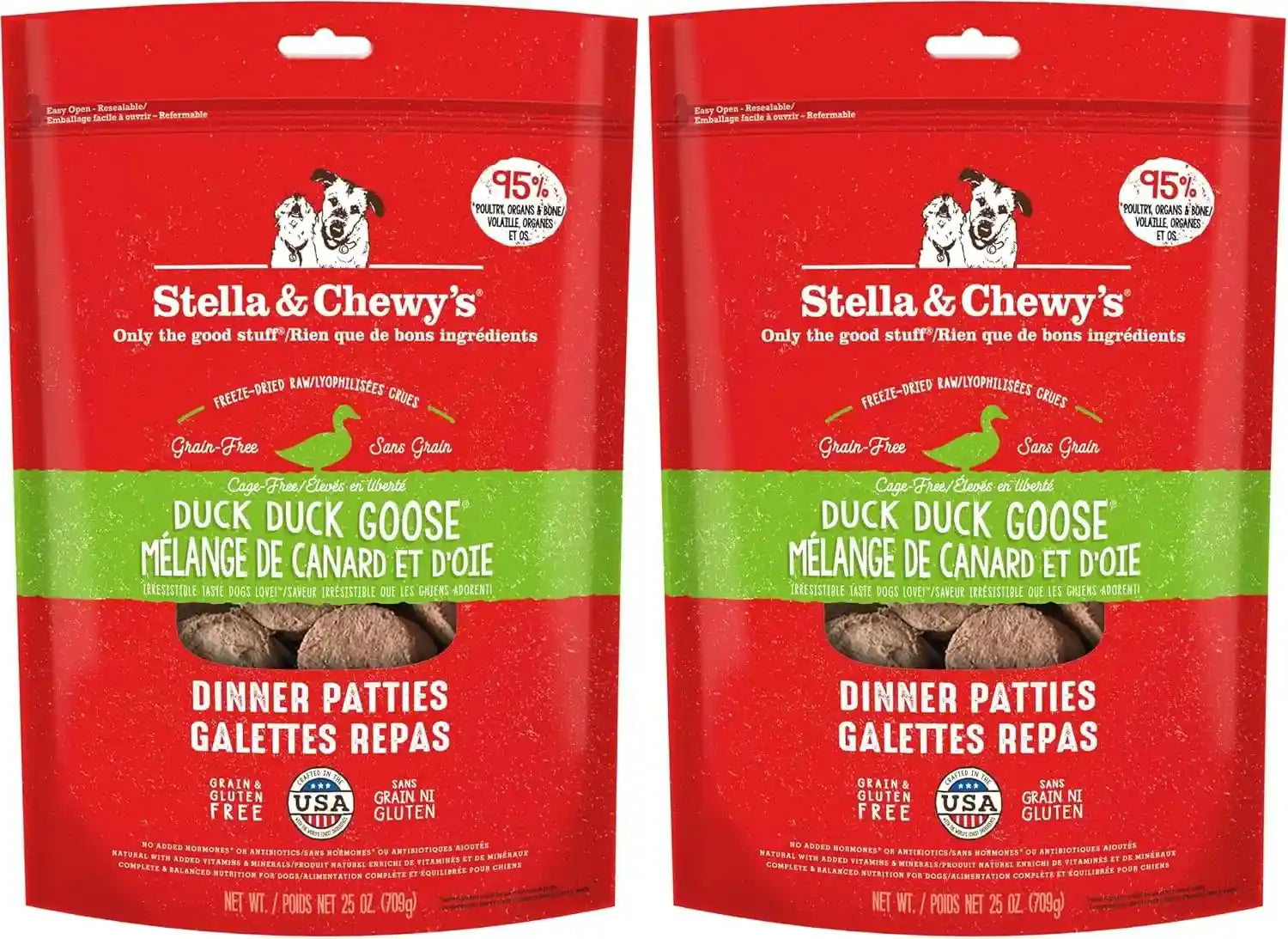 stella-chewys-freeze-dried-raw-dinner-patties-beef-recipe-high-protein-grain-free-puppy-dog-food-perfect-for-picky-eaters-25-oz