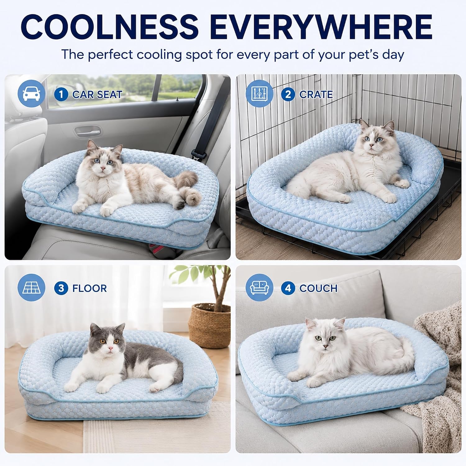 cooling-cat-bed-for-indoor-cats-19-7-x-15-8-in-supportive-pet-sofa-with-egg-crate-foam-breathable-cool-touch-fabric-washable-bolster-bed-for-cats-and-small-dogs