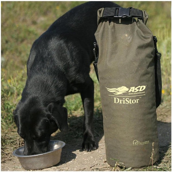 Avery DRI-STOR Waterproof Airtight Dog Food Bag | Roll-Top Kibble Storage with Adjustable Strap & See-Through Window for Field Use, Travel, Hiking & Camping6