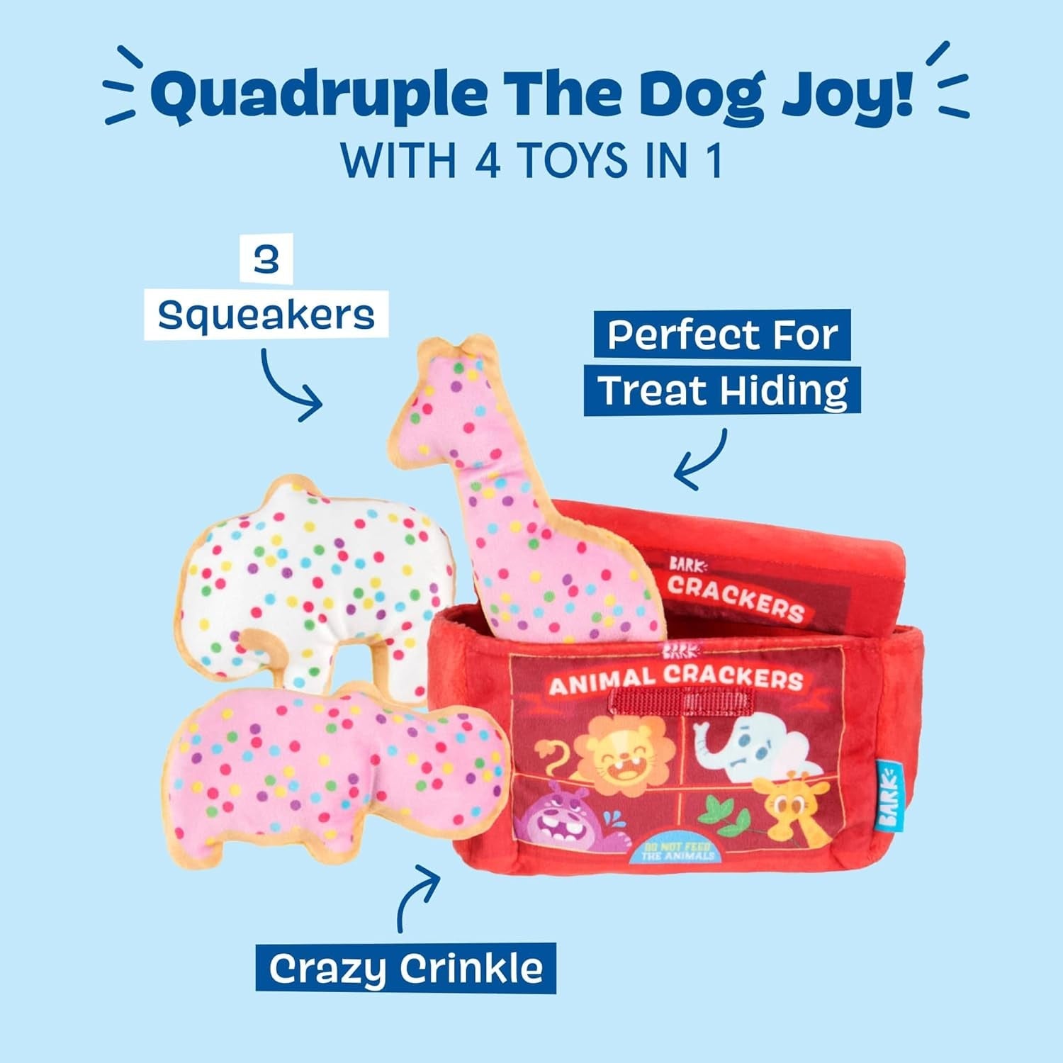 barkbox-animal-squeakers-4-in-1-interactive-plush-dog-toy-squeaky-dog-toys-with-crinkle-box-and-treat-hiding-for-extra-small-to-small-dogs-and-puppies