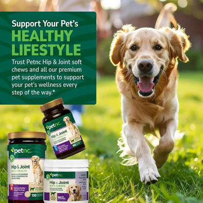 Petnc Natural Care Hip and Joint Soft Chews for Dogs, 90 Count - 27591 | Glucosamine Chondroitin MSM Dog Chews with Hyaluronic Acid, Liver Flavored Bone & Joint Support Supplement, for All Breeds7