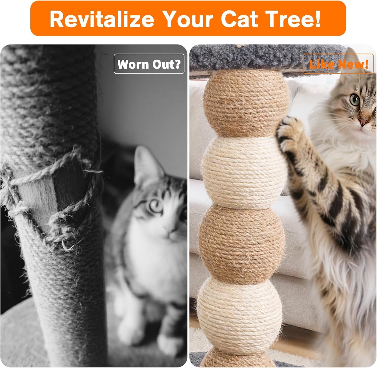 2026-upgraded-2-pack-cat-scratching-post-replacement-13-8-x-3-93-sisal-scratching-poles-with-m8-screws-modern-cat-tree-replacement-parts-for-indoor-cat-tower-repair-white