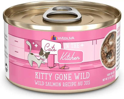 Weruva Cats in the Kitchen, Kitchen Cuties Variety Pack, Wet Cat Food, 3.2Oz Can (Pack of 12)27