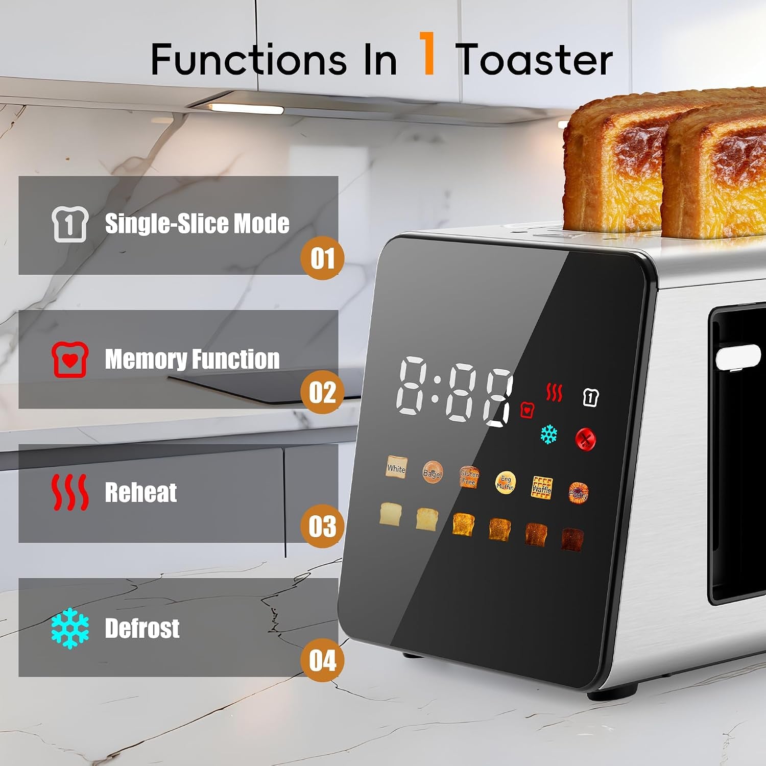 smart-touchscreen-2-slice-toaster-wide-slot-memory-single-slot-digital-timer-extra-wide-slot-for-bagels-6-shade-levels-6-bread-settings-reheat-defrost-favorite-platinum