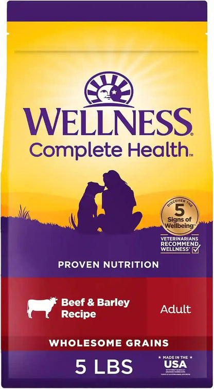Wellness Complete Health Adult Dry Dog Food, Wholesome Grain Kibble, Natural, Chicken and Oatmeal Recipe, 30 Lb Bag27