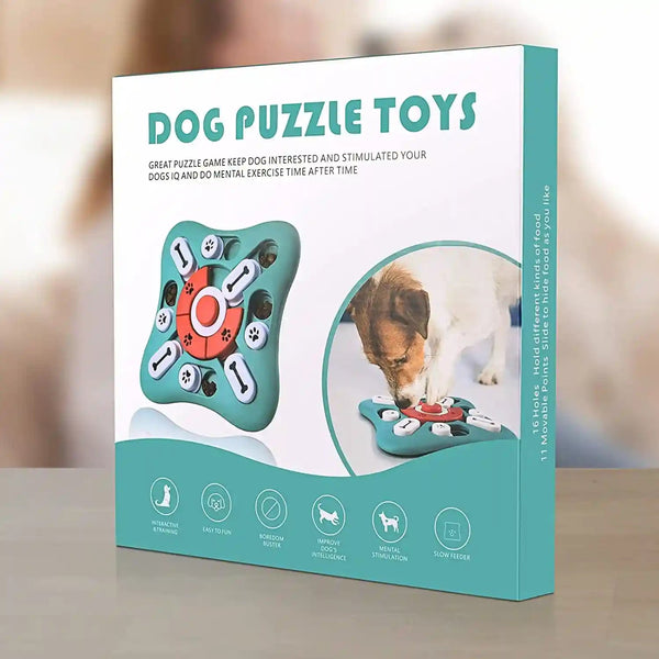 PETSTA Dog Puzzle Toys, Treat Dispensing Dog Enrichment Toys for IQ Training and Brain Stimulation, Interactive Mentally Stimulating Toys as Gifts for Puppies, Cats, Dogs7