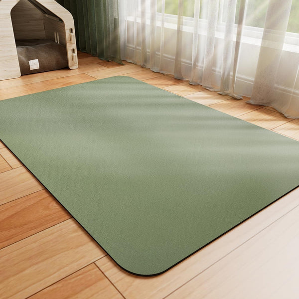 Hotlive Dog Food Mat - Absorbent Cat Mat for Food and Water, No Stains Pet Feeding Bowl Mat, Easy to Clean Pet Placemats, Quick Dry Dog Water Dispenser Mat for Messy Drinkers | Dark Grey 12"X 19"17