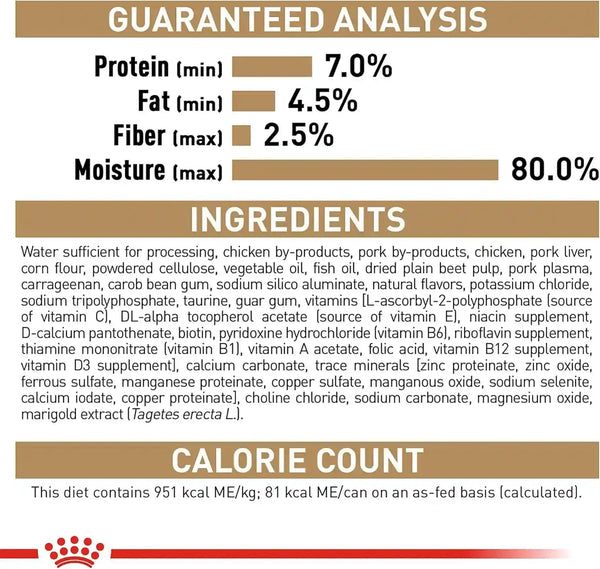 Royal Canin Breed Health Nutrition Yorkshire Terrier Adult Loaf in Sauce Dog Food, 3 Oz (Pack of 6)7