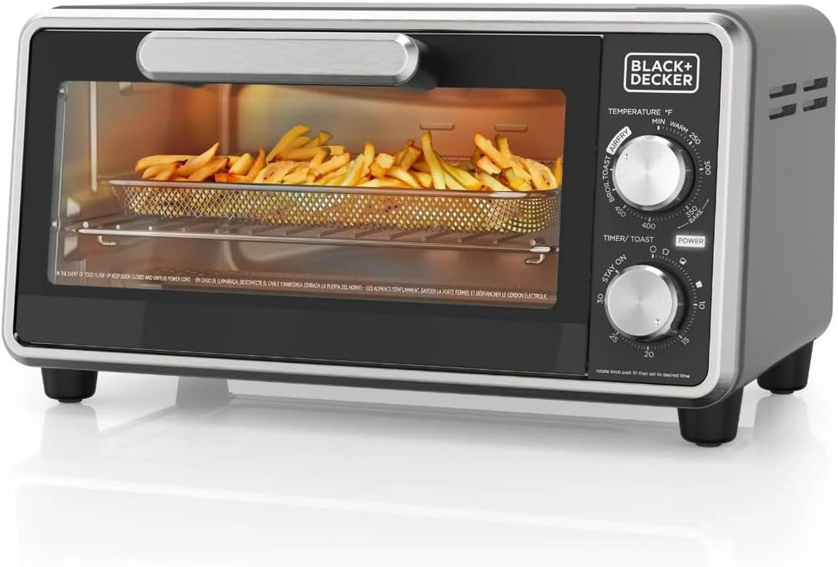 decker-crisp-n-bake-pro-4-slice-air-fryer-toaster-oven-combo-compact-countertop-air-fryer-toaster-oven-for-snacks-small-meals-reheat-fits-9-inch-pizza-kitchen-appliances