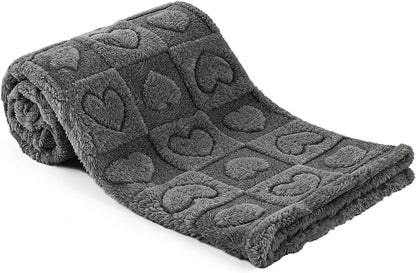 Gogobunny Pet Blanket for Dogs Cats, 300GSM Ultra Soft Coral Fleece Blanket, Washable Small Dog Cat Blanket, Calming Crate Mat, Furniture Protector for Couch Bed Car Seat, Pink, 25X35In8