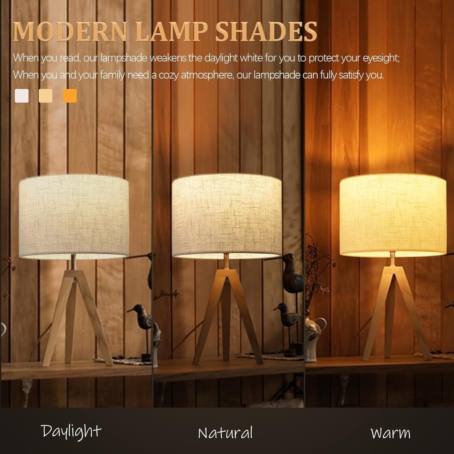 lamp-shade-for-table-lamps-drum-lampshade-for-floor-lamps-13-top-x-13-bottom-x-10-high-large-lamp-shade-beige-modern-fabric-lampshade-easy-assembly-replacement-lamp-shade-spider-fitter