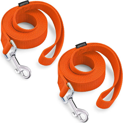 AMAGOOD 6 FT Puppy/Leash, Strong Traditional Style with Easy to Use Collar Hook, Great for Small, Medium and Large Dogs (5/8In X 6 Ft, Purple)15