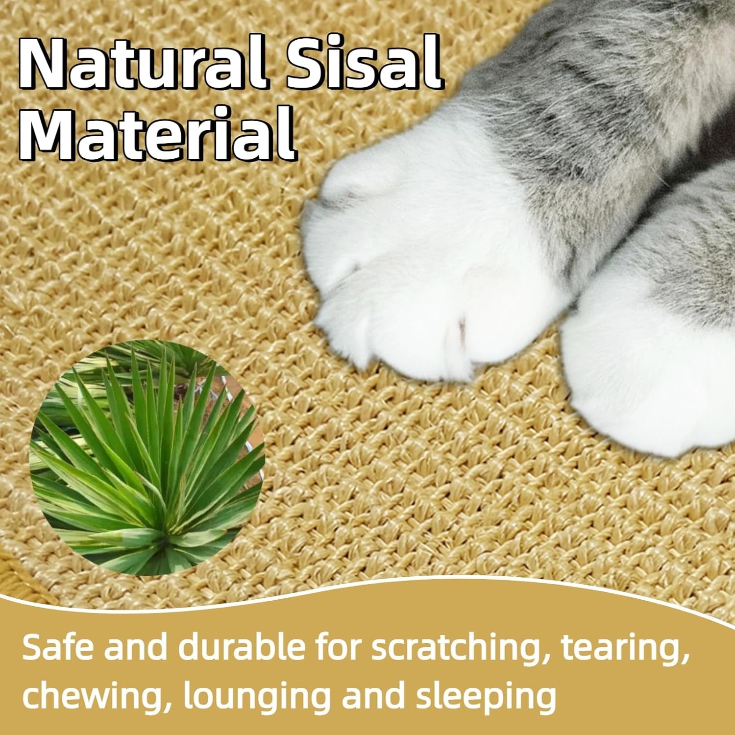 dyaus-rabbit-scratching-pad-sisal-bunny-scratch-pad-natural-rabbit-foraging-mats-for-cages-indoor-bunny-toys-accessories-for-bedding-biting-sleeping-resting-2pcs-16x12in