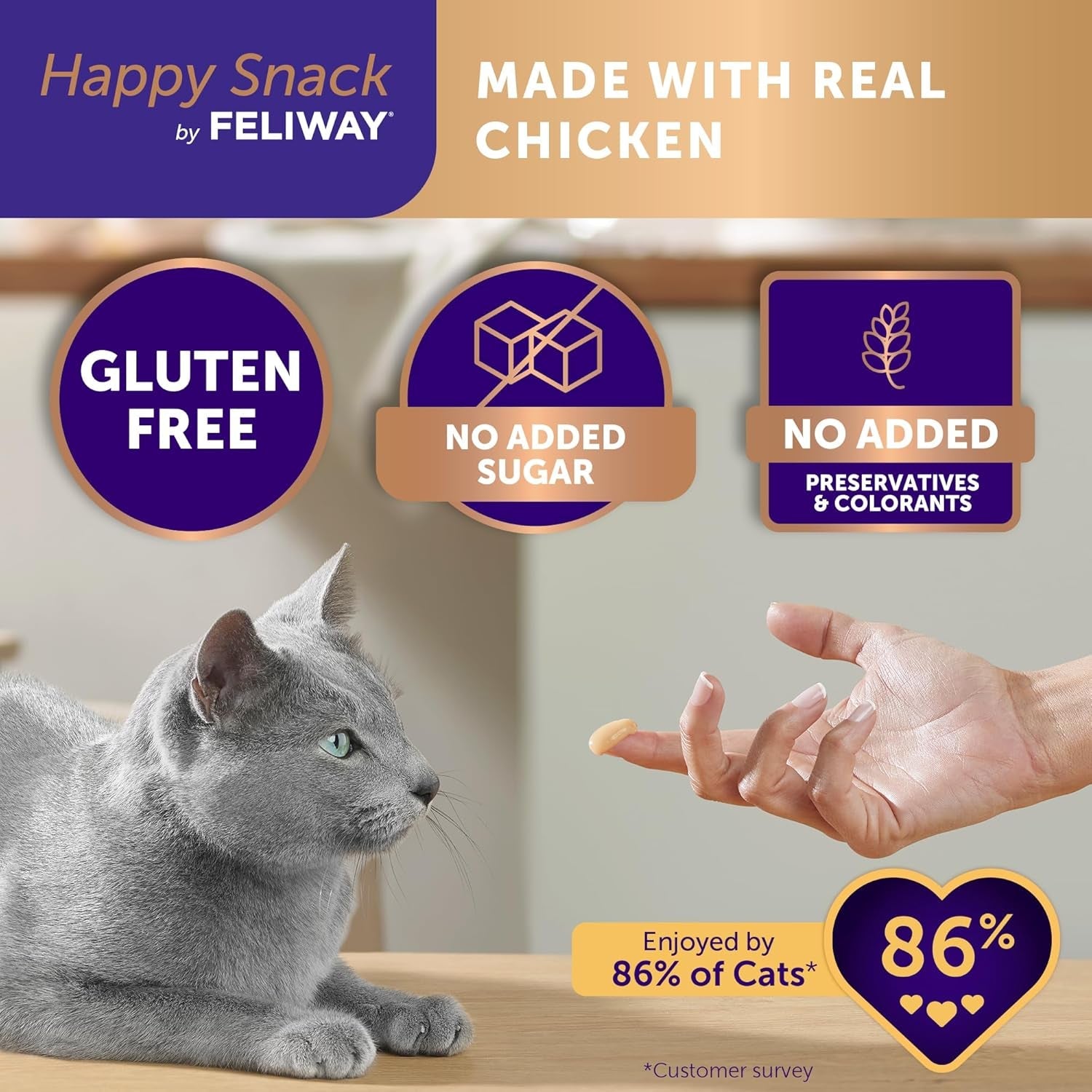 happy-snack-by-feliway®-delicious-lickable-squeezable-puree-cat-treats-for-a-daily-calming-routine-made-with-real-chicken-12-pack-0-5oz-tubes