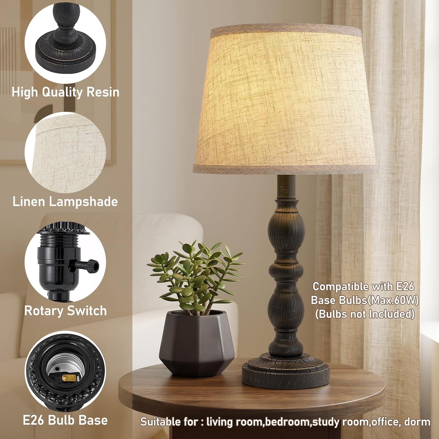 table-lamps-set-of-2-20-5-rustic-farmhouse-bedside-lamps-with-linen-shade-small-lamps-for-nightstand-end-table-living-room-office-resin-base-vintage-style-easy-assembly-bulbs-not-included