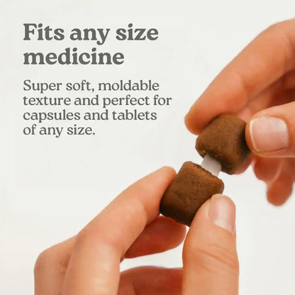 Presidio Earthly Pill Buddy Naturals - PB & Apple Recipe Pill Hiding Treats for Dogs - Make a Perfect Pill Concealing Pocket or Pouch for Any Size Medication - 30 Servings7