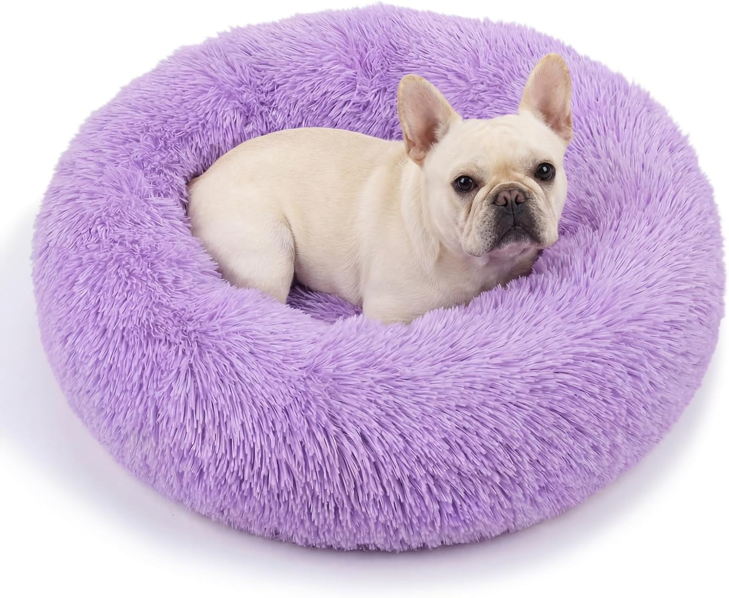 small-calming-dogs-bed-for-small-dogs-anti-anxiety-machine-washable-fluffy-luxury-anti-slip-waterproof-mute-base-warming-cozy-soft-pet-puppy-round-bed