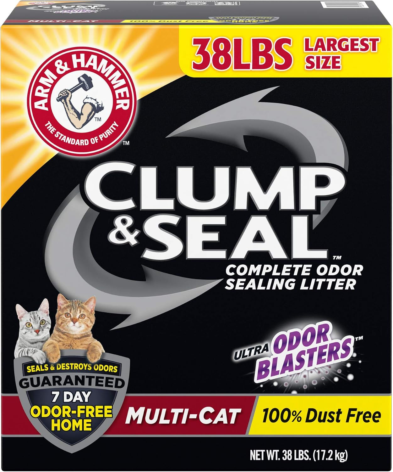 arm-hammer-clump-seal-litter-multi-cat-litter-38-lb