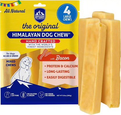 Himalayan Dog Chew, the Original Yak Cheese Dog Chews, 3 Large/Xl Yak Chews11