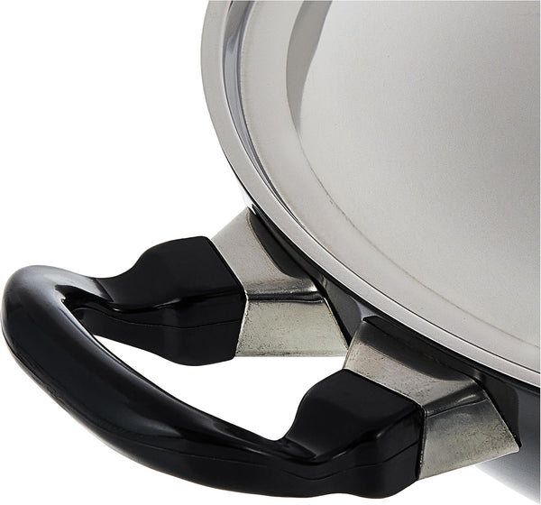 Futura Nonstick Kadhai 2.5 L, 26 Cm, 3.25 Mm with SS Lid (Black)8