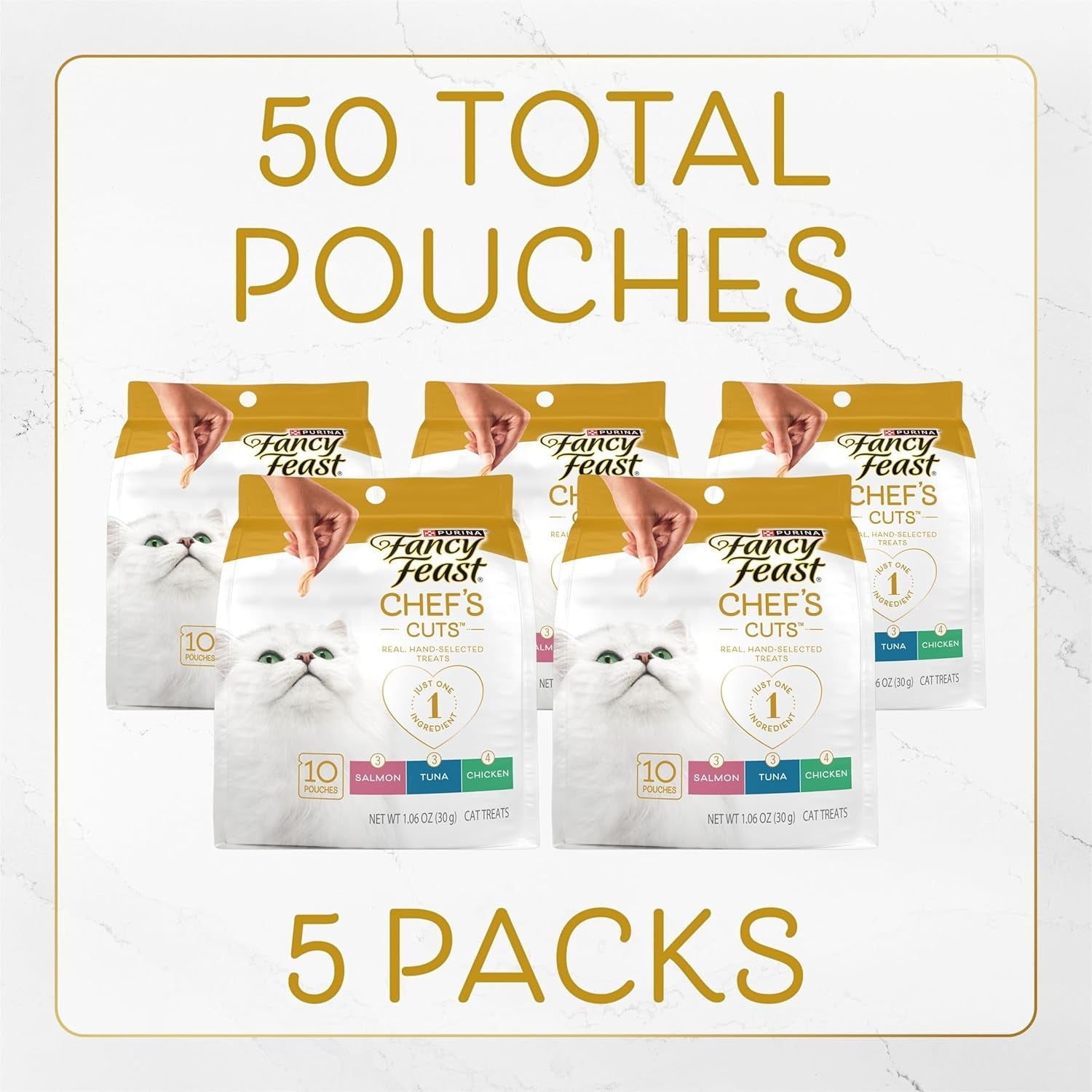 fancy-feast-purina-chef-s-cuts-variety-pack-cooked-cat-treats-with-real-chicken-hand-flaked-salmon-and-hand-flaked-tuna-10-count-pouch