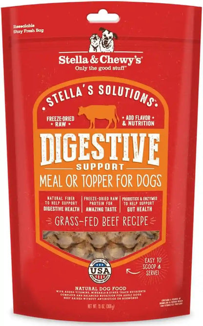 Stella & Chewy'S – Stella’S Solutions Skin & Coat Boost – Grass-Fed Lamb & Wild-Caught Salmon Dinner Morsels – Freeze-Dried Raw, Protein Rich, Grain Free Dog Food – 4.25 Oz Bag11