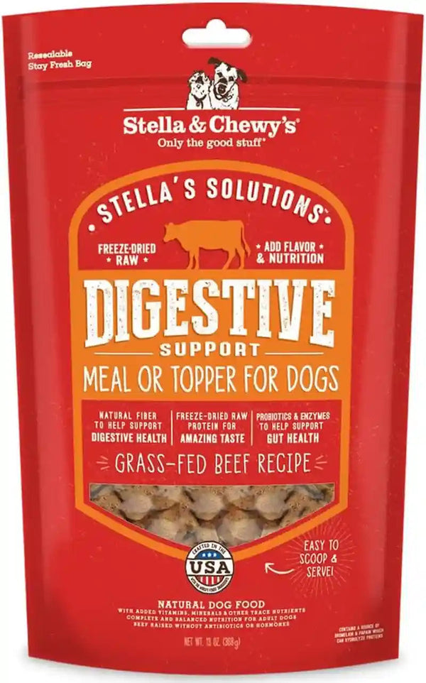 Stella & Chewy'S – Stella’S Solutions Skin & Coat Boost – Grass-Fed Lamb & Wild-Caught Salmon Dinner Morsels – Freeze-Dried Raw, Protein Rich, Grain Free Dog Food – 4.25 Oz Bag11
