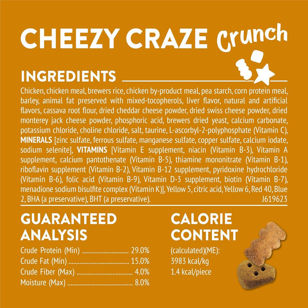 Purina Friskies Cat Treats, Party Mix Cheezy Craze Crunch - 20 Oz. Pouch5
