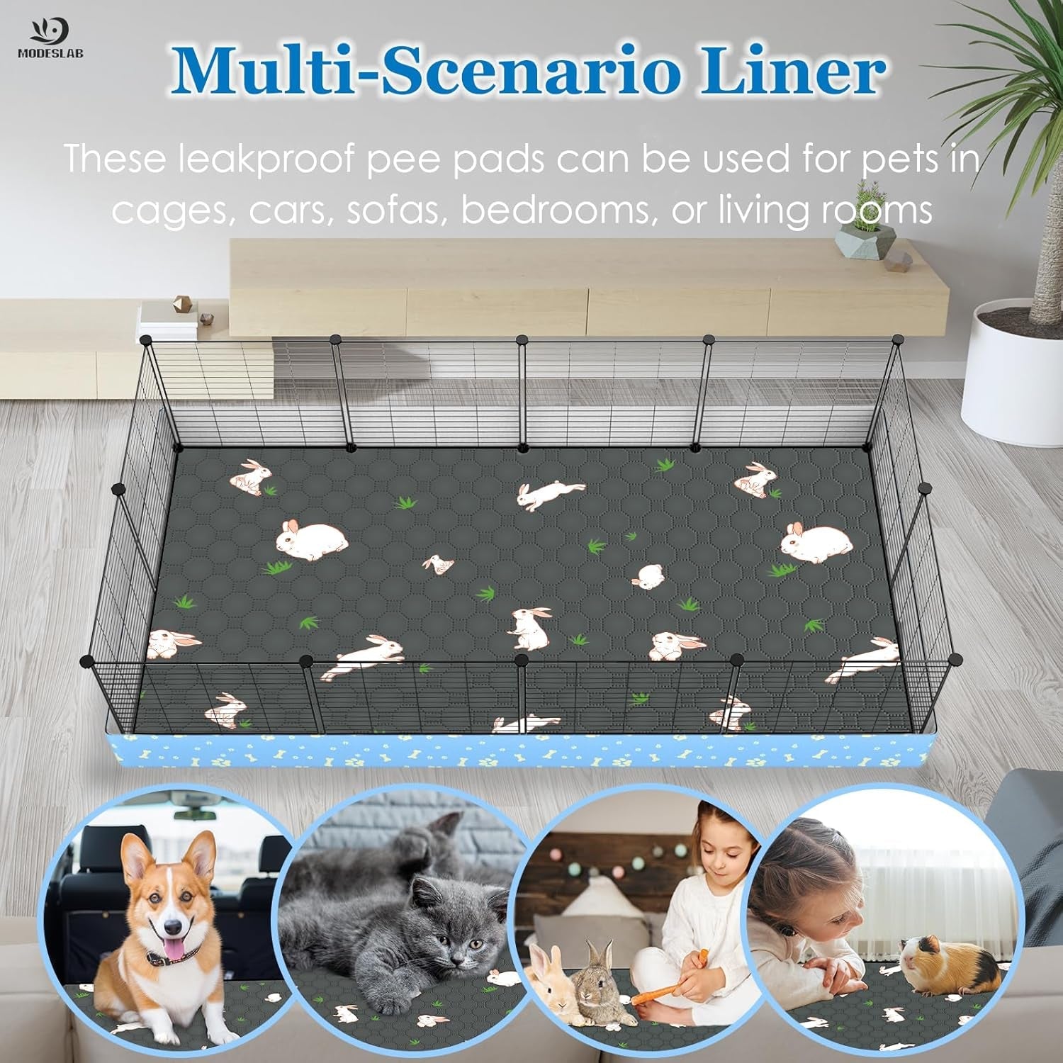 2-pack-guinea-pig-cage-liner-24-x-47-reusable-guinea-pig-bedding-washable-absorbent-pee-pads-for-dogs-rabbit-chinchilla-hamster-leakproof-anti-slip