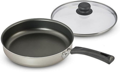 9 Piece Nonstick Cookware Set with Glass Lids, Pots and Pans Including Sauce, Dutch Oven and Sauté, Champagne Kitchen Collection8