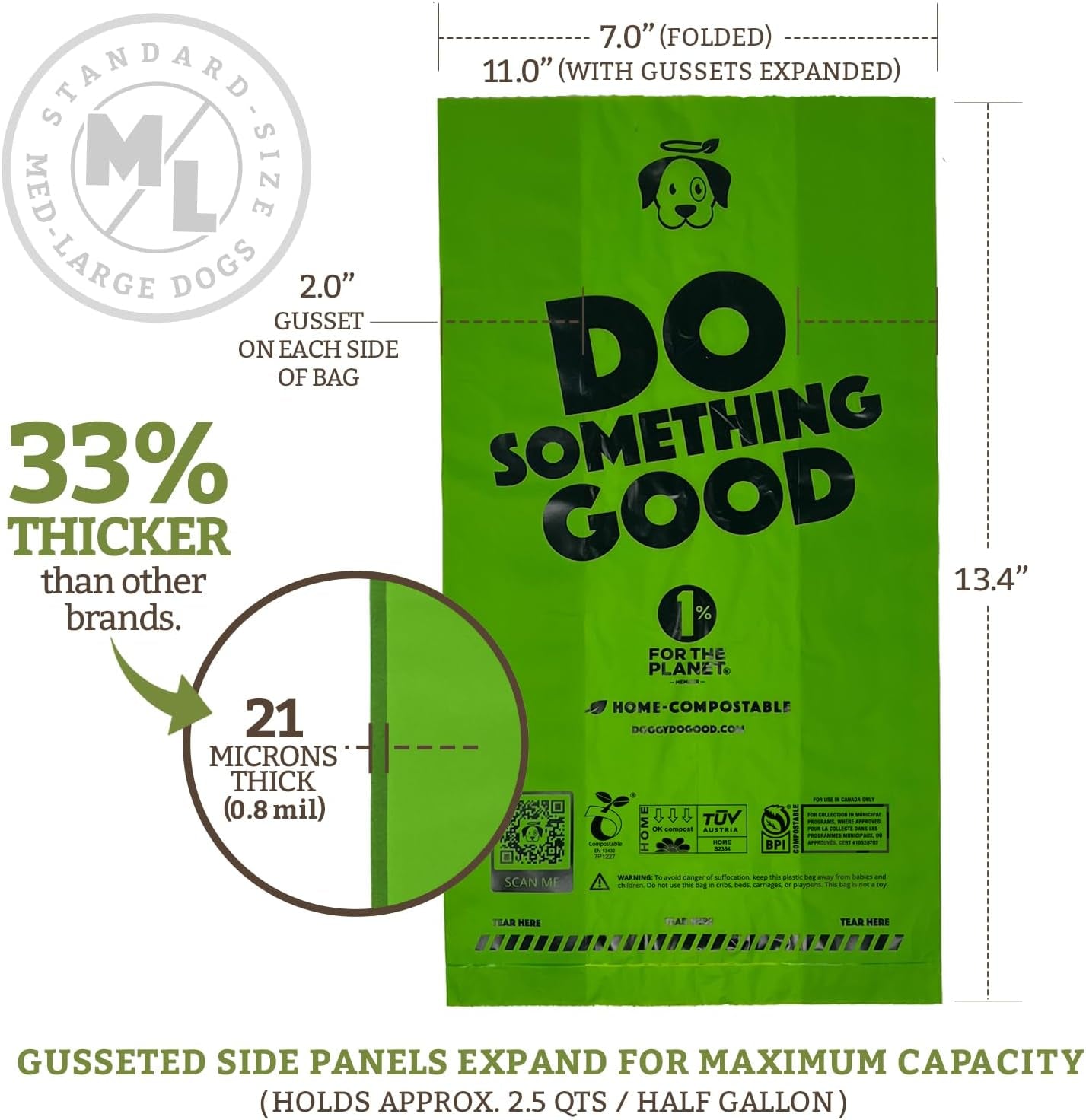 doggy-do-good-180-count-heavy-duty-poop-bags-for-dogs-standard-size-dog-waste-bags-made-with-50-recycled-plastic-15-biobased-material-landfill-friendly-unscented-leak-proof-heavy-duty-easy-open-dog-bags-50-recycled-plastic-15-biobased-materials-trash-bin-ready-land-fill-friendly