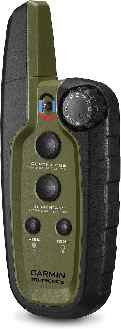 Garmin Sport PRO Bundle, Dog Training Collar and Handheld, 1-Handed Training of up to 3 Dogs, Tone and Vibration | Supports up to 3 Dogs, Tone and Vibration and Cont. and Momentary Stim, Barklimiter, LED, up to 60H4