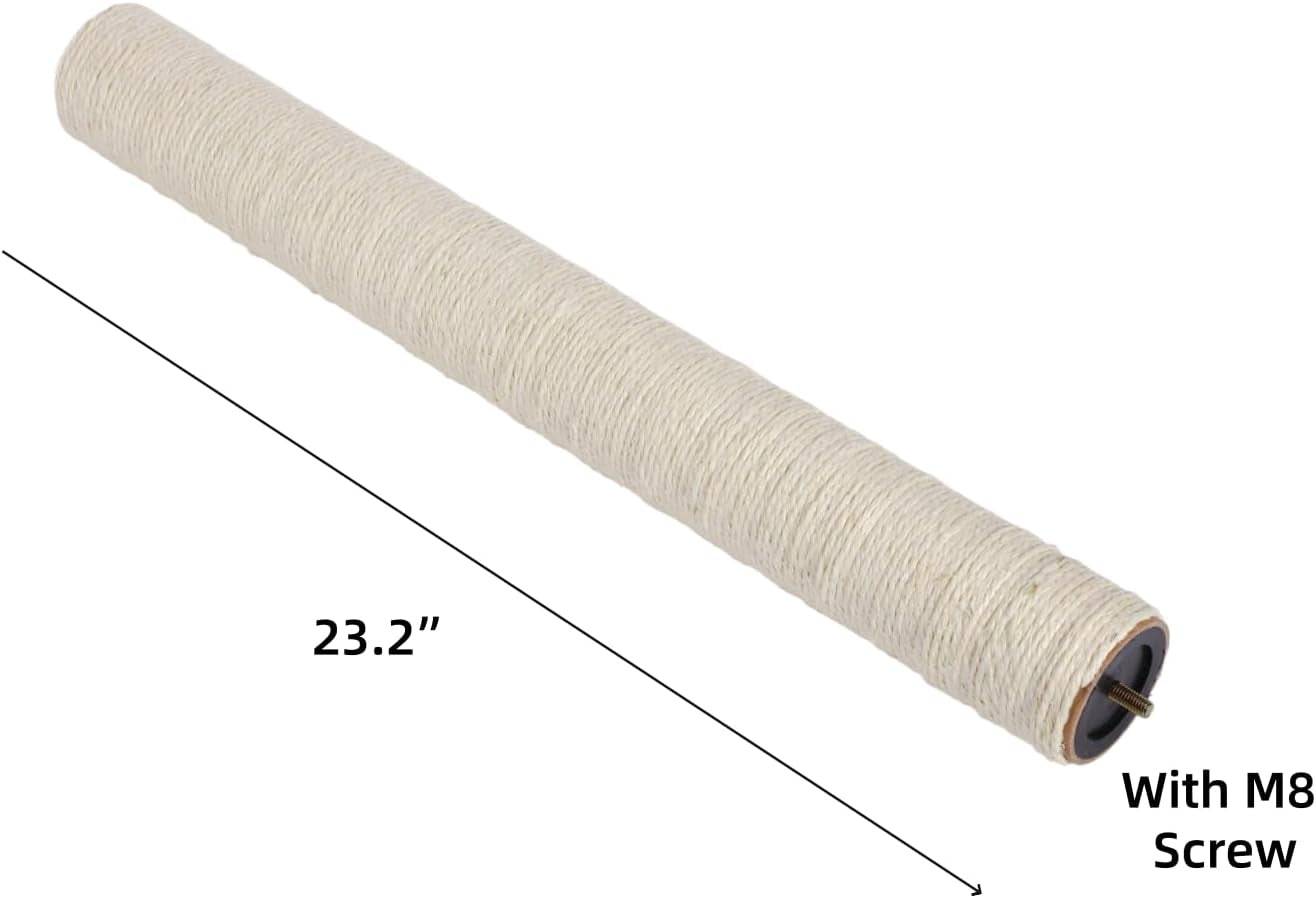 shengocase-cat-tree-tower-replacement-post-with-built-in-m8-screw-23-2-inch-length-3-inch-diameter-2-pack