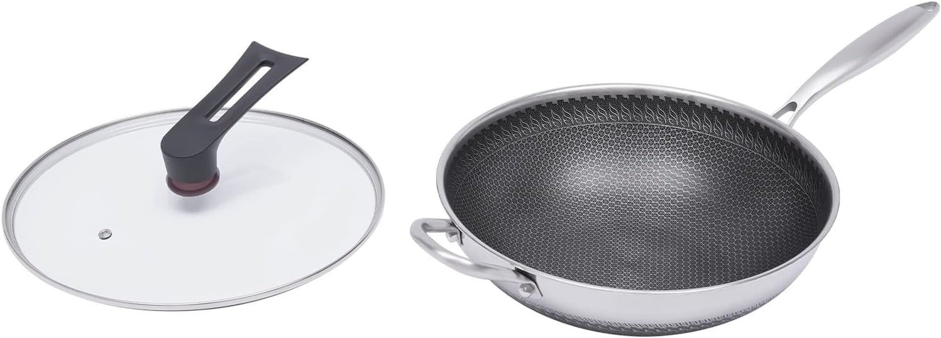12-inch-stainless-steel-wok-pan-with-lid-honeycomb-coating-woks-stir-fry-pans-nonstick-wok-induction-wok-set-chinese-wok-no-chemical-coated-wok-for-induction-electric-gas-halogen