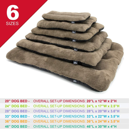 Sportpet Designs Waterproof Pet Bed - Fits Sportpet Plastic Dog Kennel, 20 Inches,Brown4