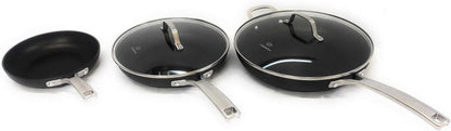 Calphalon Classic Nonstick Hard-Anodized 14-Piece Cookware Set, Grey2