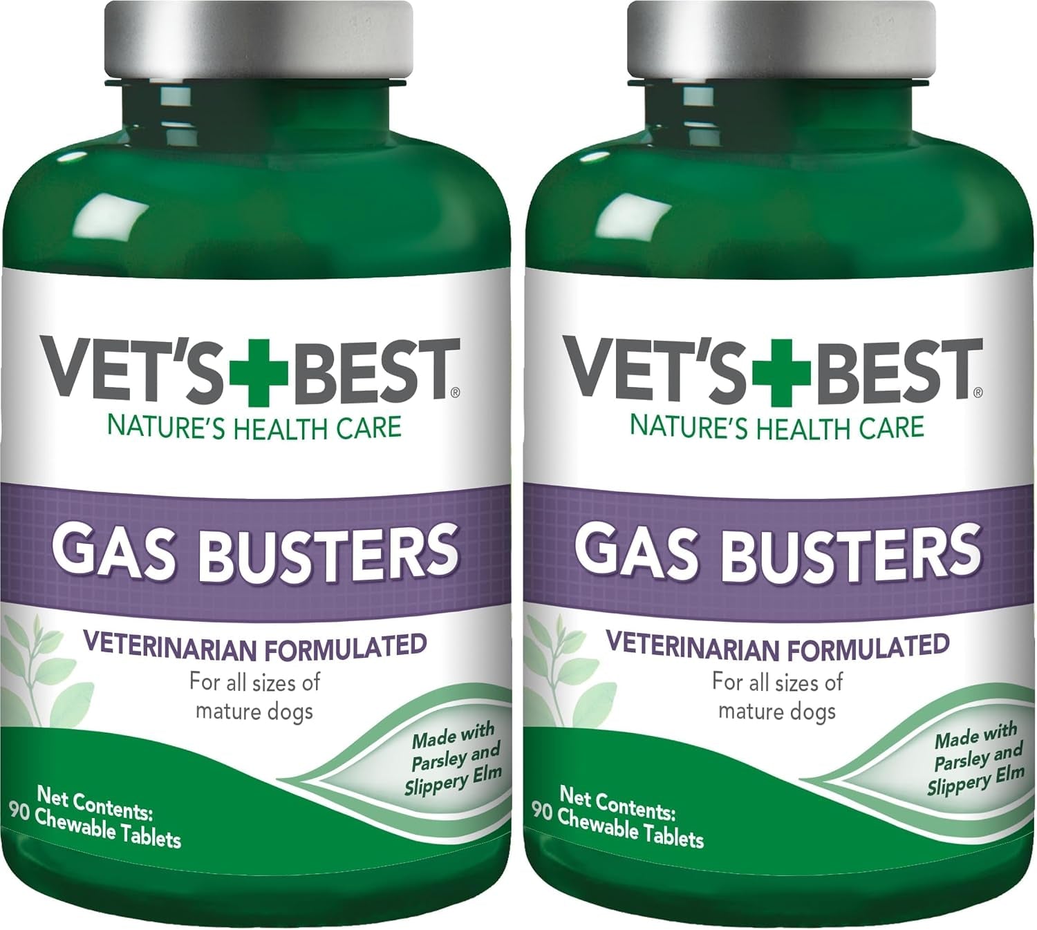 vets-best-gas-busters-digestive-support-tablets-for-dogs-90-count-helps-relieve-gas-bloating-constipation-supports-healthy-digestion-chewable-daily-digestive-aid-for-dogs
