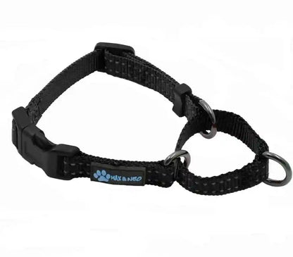 Max and Neo Nylon Martingale Collar - We Donate to a Dog Rescue for Every Collar Sold (Medium, Orange)15