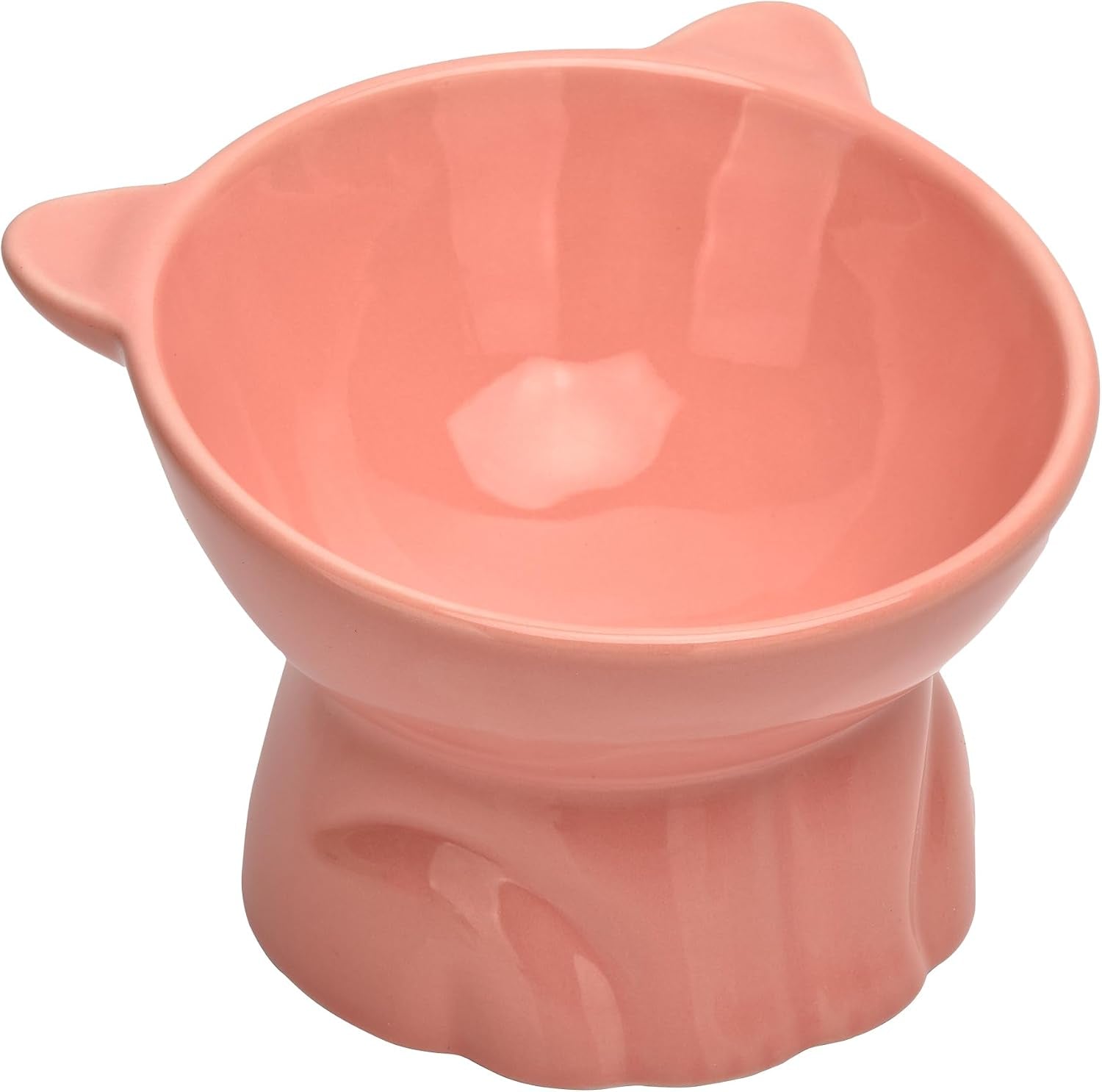 elevated-cat-food-bowl-8-oz-ceramic-raised-and-tilted-water-bowl-anti-vomiting-and-protect-pets-spines-dishes-for-fat-faced-cat-indoor-cats-kitten-small-dog-white