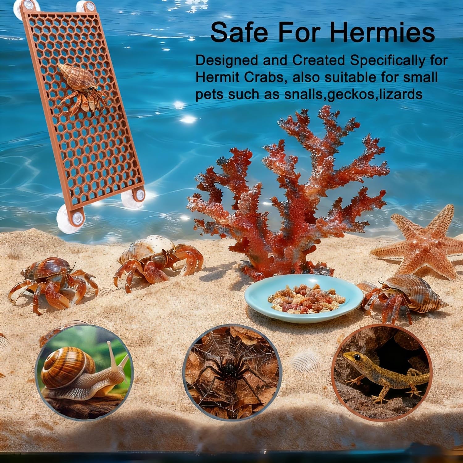 hermit-crab-climbing-toy-reptile-habitat-decor-exercise-playground-hermit-crab-accessories-for-tank-and-aquarium-decoration-brown