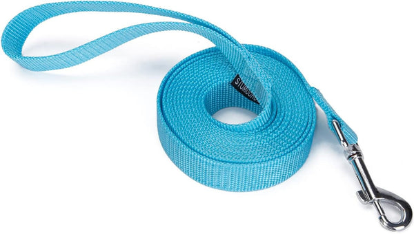 Strong Durable Nylon 10Ft Long Dog Training Leash, Traction Rope, 1 Inch Wide, for Small and Medium Dog (Black, 10 Feet)15