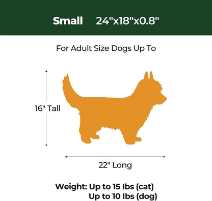 BALANCE Dog Crate Pad, Dog Foam Crate Mat Kennel Pad, Washable Water-Resistant Pet Bed Flat Dogs Cage Mat for Small Dogs5