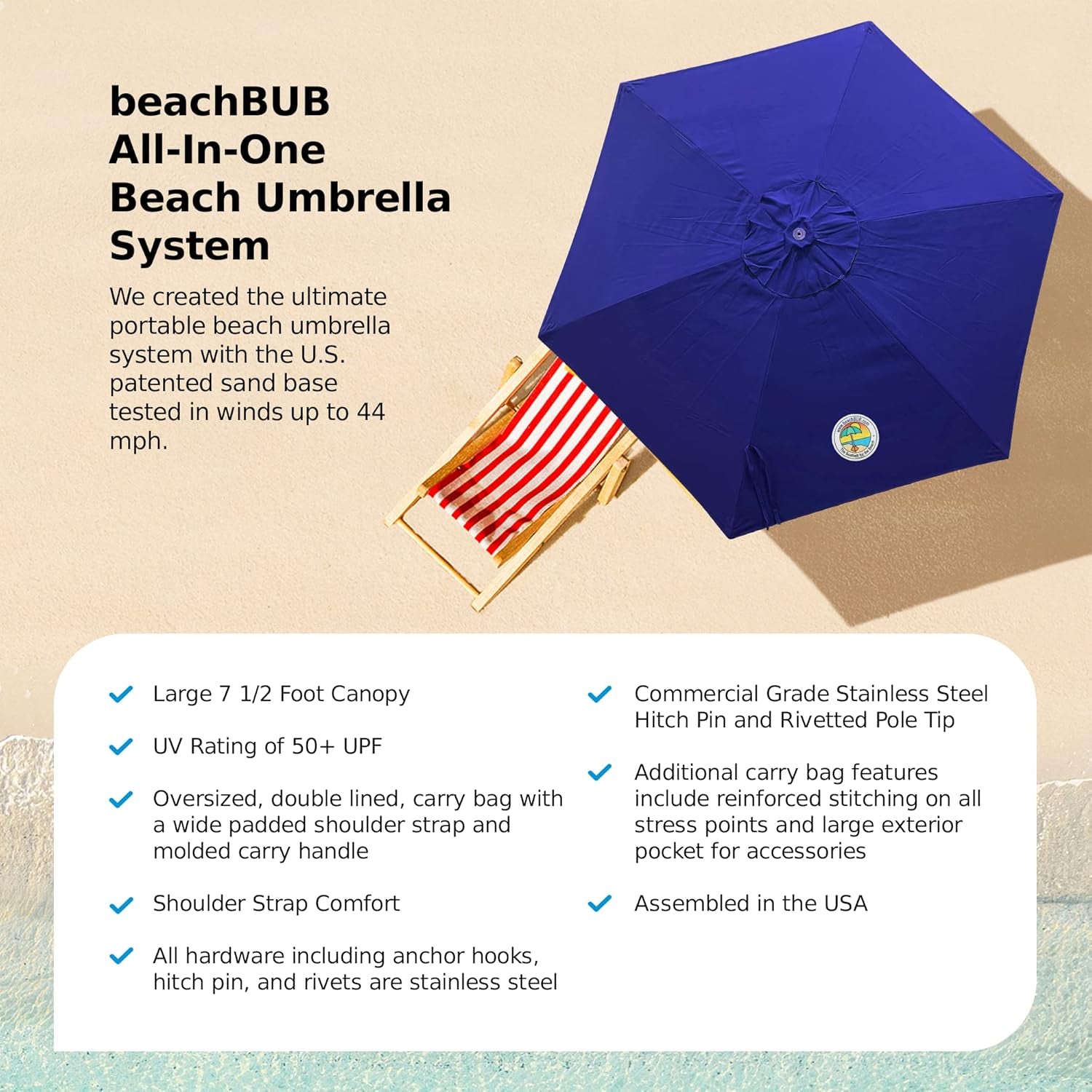 all-in-one-beach-umbrella-system-includes-ultra-base-compliant-with-the-astm-f3681-24-beach-umbrella-safety-standard-deep-ocean-blue