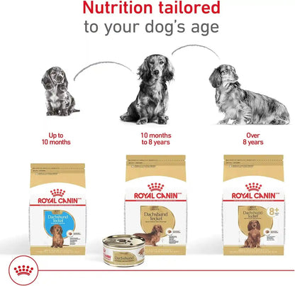 ROYAL CANIN Breed Health Nutrition Dachshund Puppy Dry Dog Food, 2.5 Lb Bag | Specialized Nutrition for Dachshund Puppies, Supports Healthy Growth, Tailored Kibble Shape, 2.5 Pound Bag7