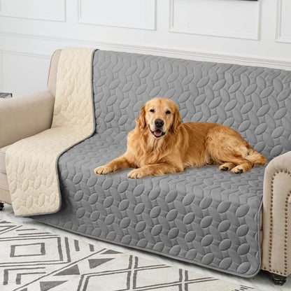 Ameritex Pet Bed Cover Dog Bed Blanket for Sofa and Furniture Waterproof New Pattern Design (30X70 Inch, Dark Grey)12