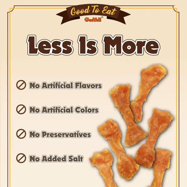 Gootoe Turkey Tendons, Dog Treats for Small Breeds, Bone (S), 6 Counts4