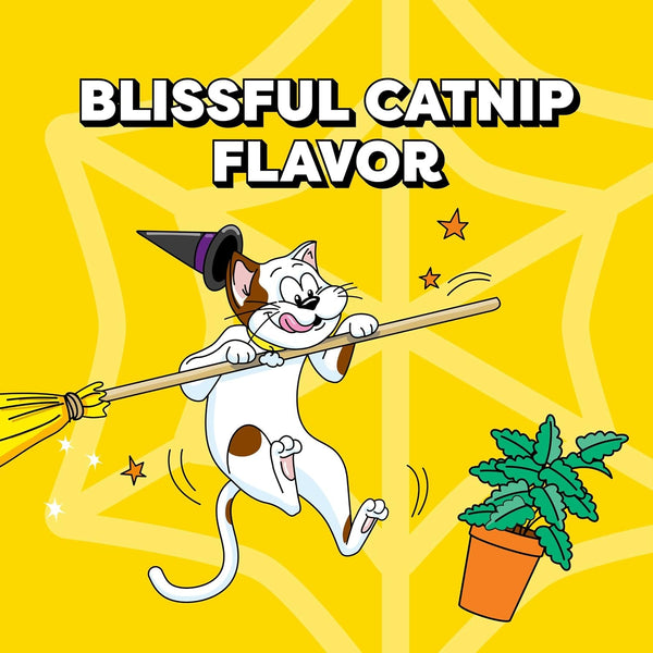 Temptations Classic Crunchy and Soft Cat Treats, Creepy Catnip, 16 Oz | under 2 Calories per Treat, 100% Complete & Balanced for Adult Cats, Resealable Stay-Fresh Tub, Use as Snack, Meal, or Topper4